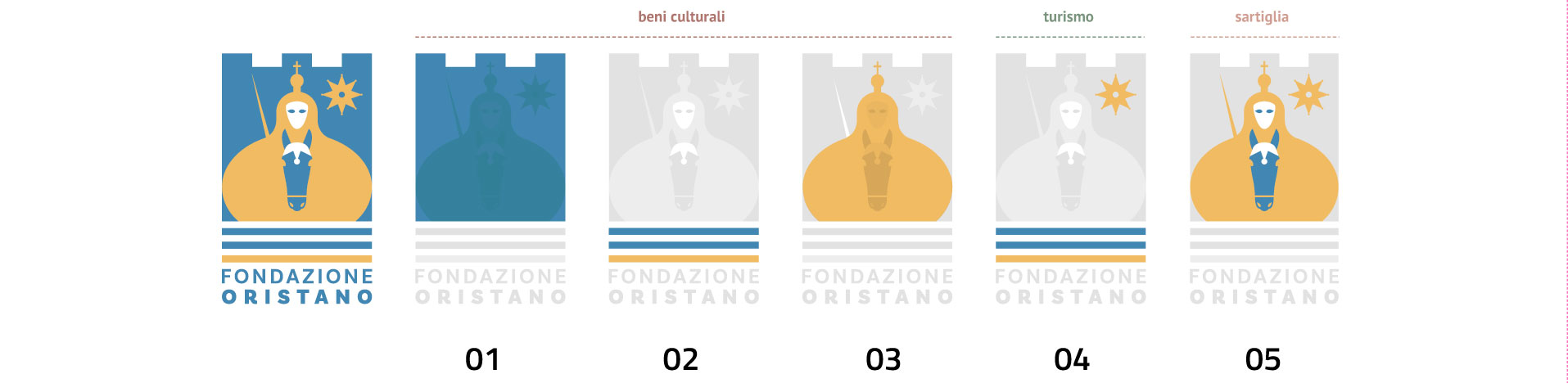 Un logo efficace deve veicolare il giusto messaggio. Un esempio di diversi livelli di lettura.