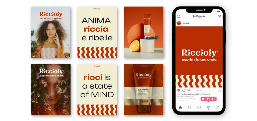 progetto di Identità visiva e social