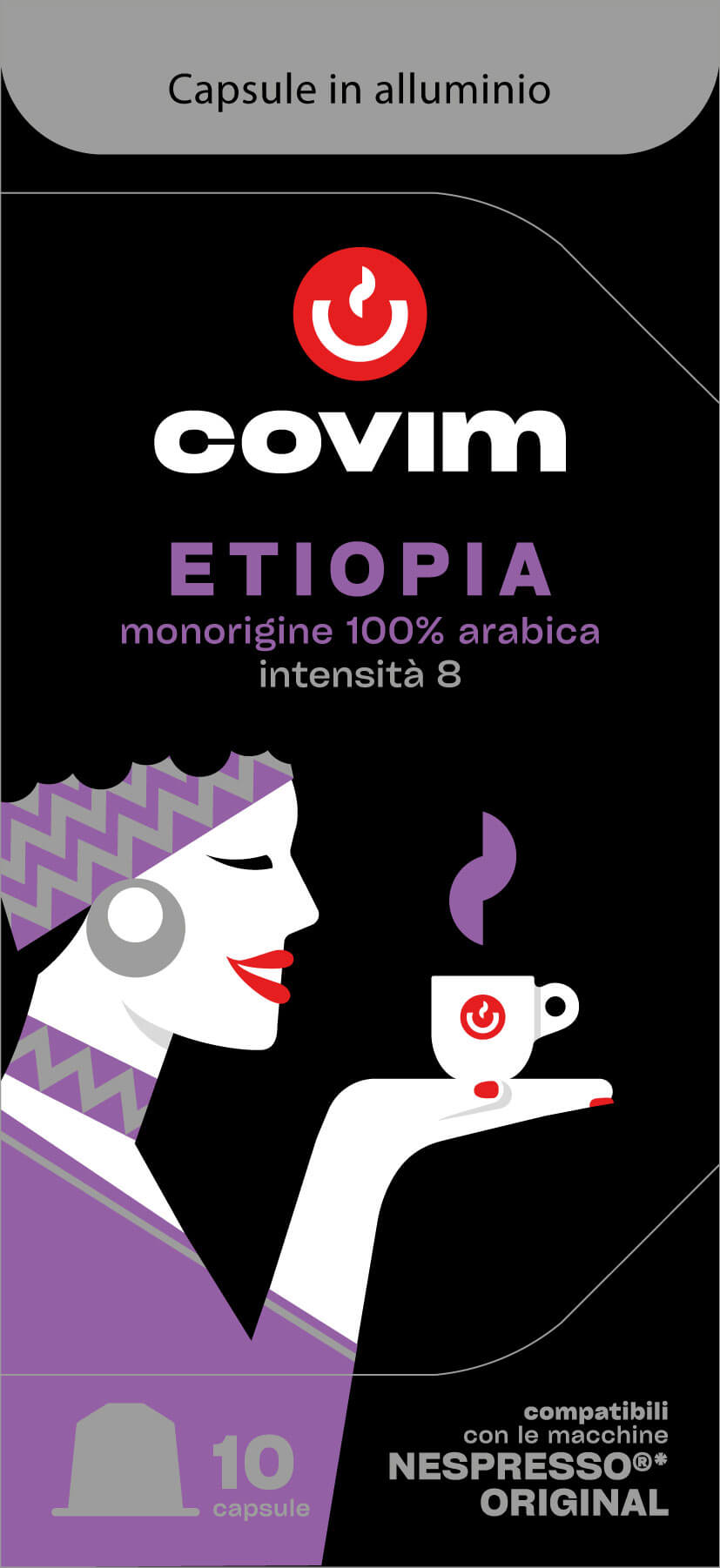 Servizio di illustrazioni per Brand Identity. Illustrazione packaging di Covim