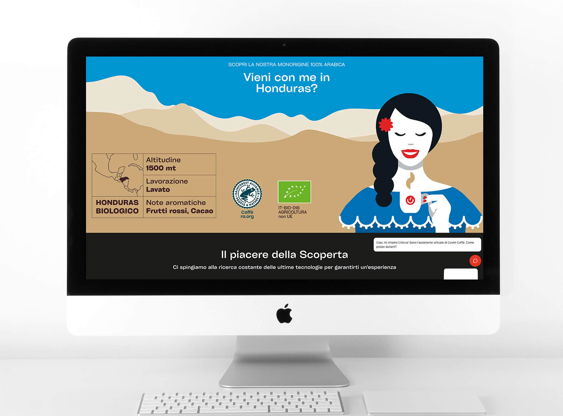 Illustrazioni personalizzate che caratterizza il nuovo sito web di Covim.