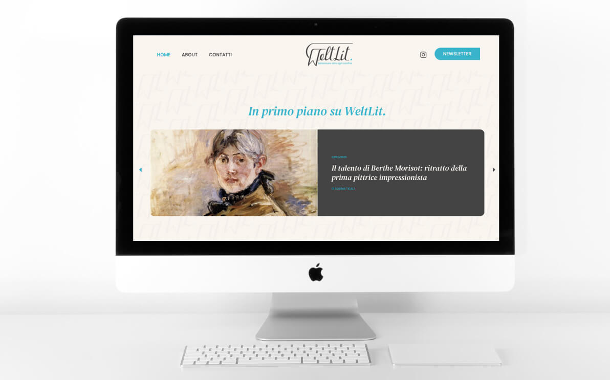 Sviluppo sito web per weltlit.