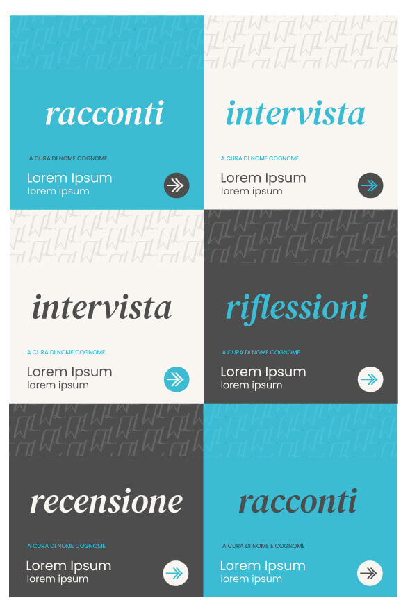 Servizio di grafica dei template social